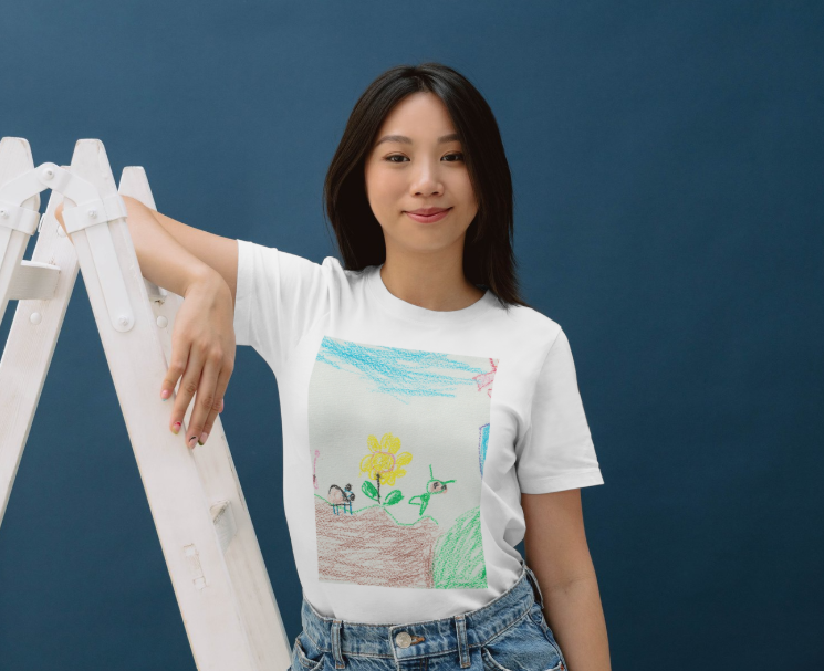Polera con diseño personalizado